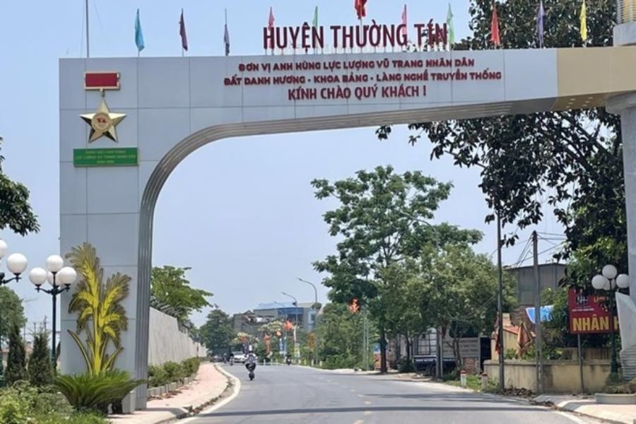 Sân bóng rổ huyện Thường Tín