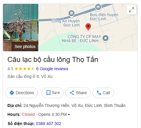 Câu lạc bộ cầu lông Thọ Tấn