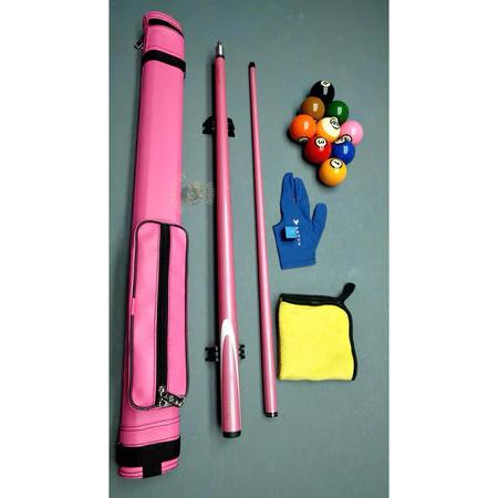 Cơ bida Lỗ phủ carbon Gramax Hồng, đầu cơ nâng cấp tẩy kính | Cơ bida GramaX Pink hàng mới về