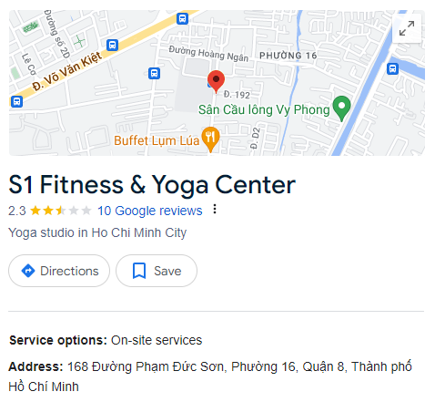 S1 Fitness & Yoga Center