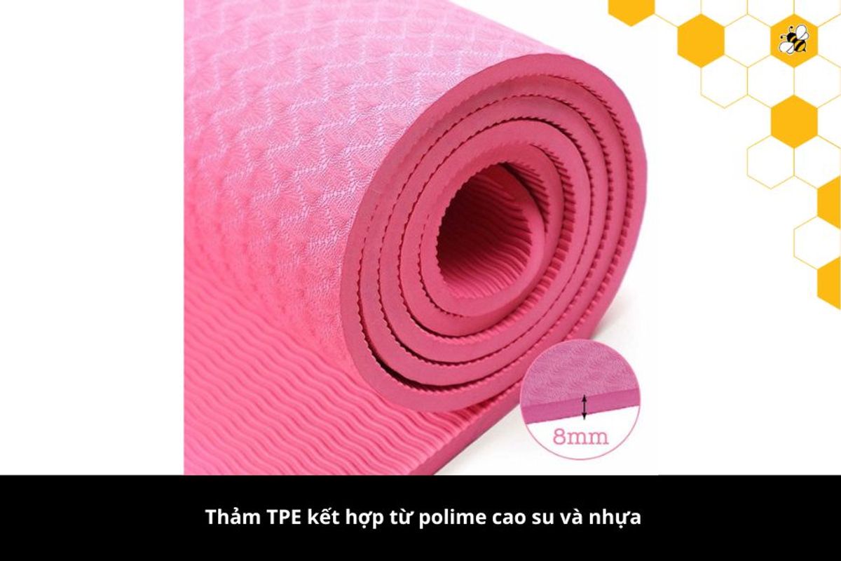 Thảm TPE kết hợp từ polime cao su và nhựa