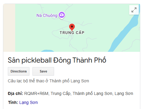 Sân pickleball Đông Thành Phố