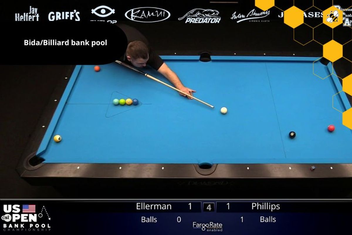 Bida/Billiard bank pool