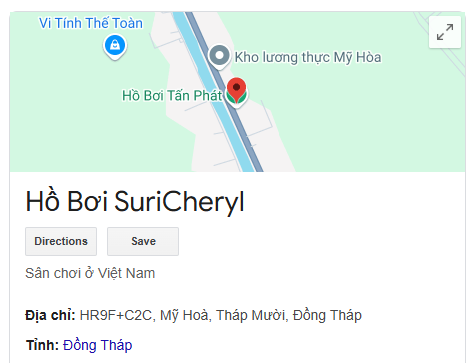 Hồ Bơi SuriCheryl