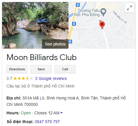 Moon Billiards Club