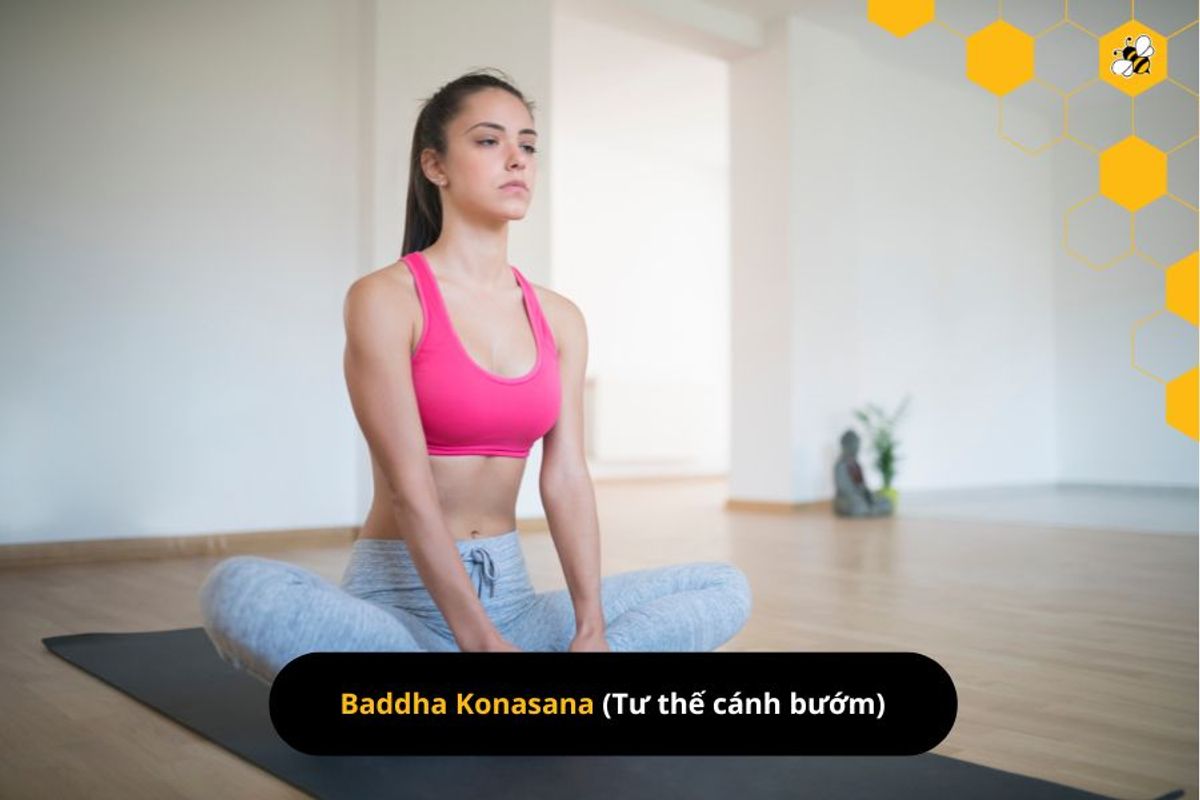 Baddha Konasana (Tư thế cánh bướm)