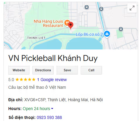 VN Pickleball Khánh Duy