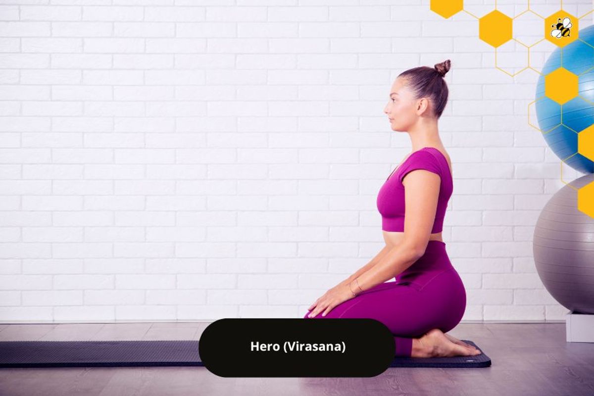 Hero (Virasana)