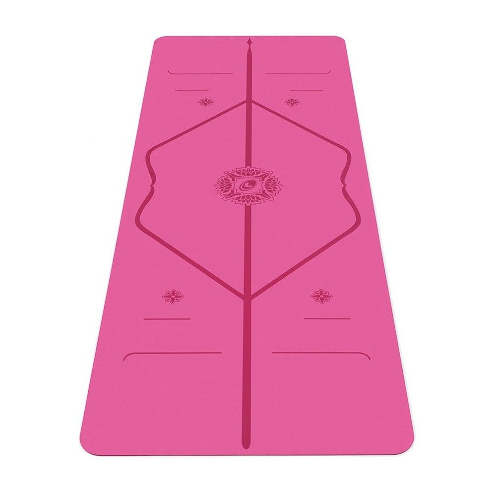 Thảm tập yoga định tuyến cao su tự nhiên Liforme Gratitude Mat 4.2mm