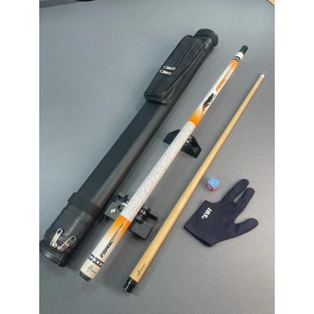 Gậy bi-a mộc cao cấp, cơ bida líp-lỗ-3c, cơ bida mộc báo vàng MK18