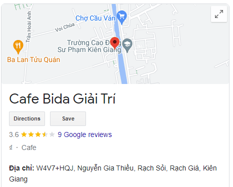 Cafe Bida Giải Trí