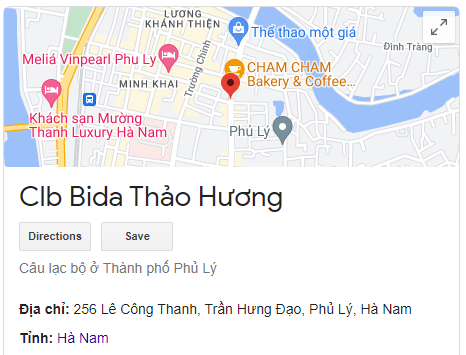 Clb Bida Thảo Hương