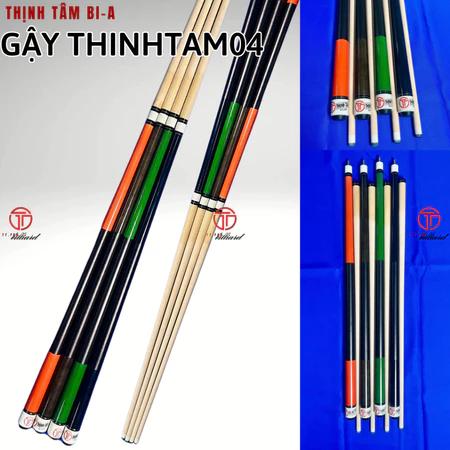 Cơ Bida Lỗ Cơ Bi-A 2 Khúc, Ngọn Cơ Phá, Bida Lỗ Gậy Bida Gỗ Hương, Phíp Đồng 1 khúc