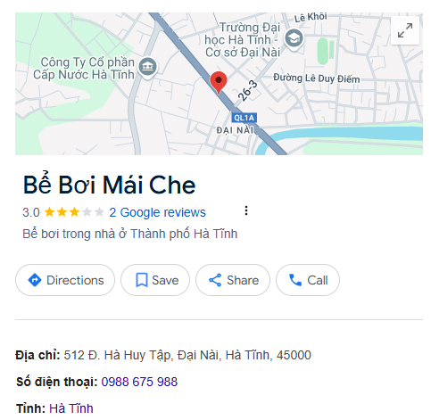 Bể Bơi Mái Che