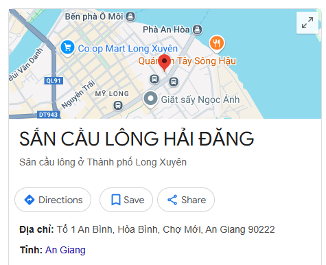 SẤN CẦU LÔNG HẢI ĐĂNG