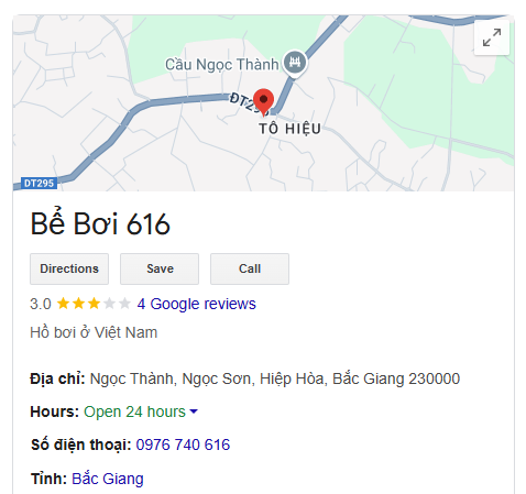 Bể Bơi 616