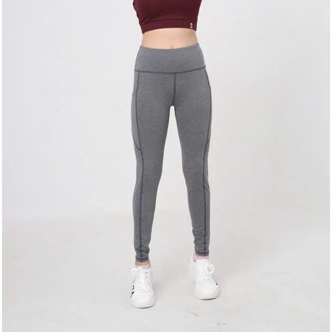 Quần dài nữ tập Gym Yoga Aerobic chất thun co giãn 4 chiều có 2 túi hông cao cấp