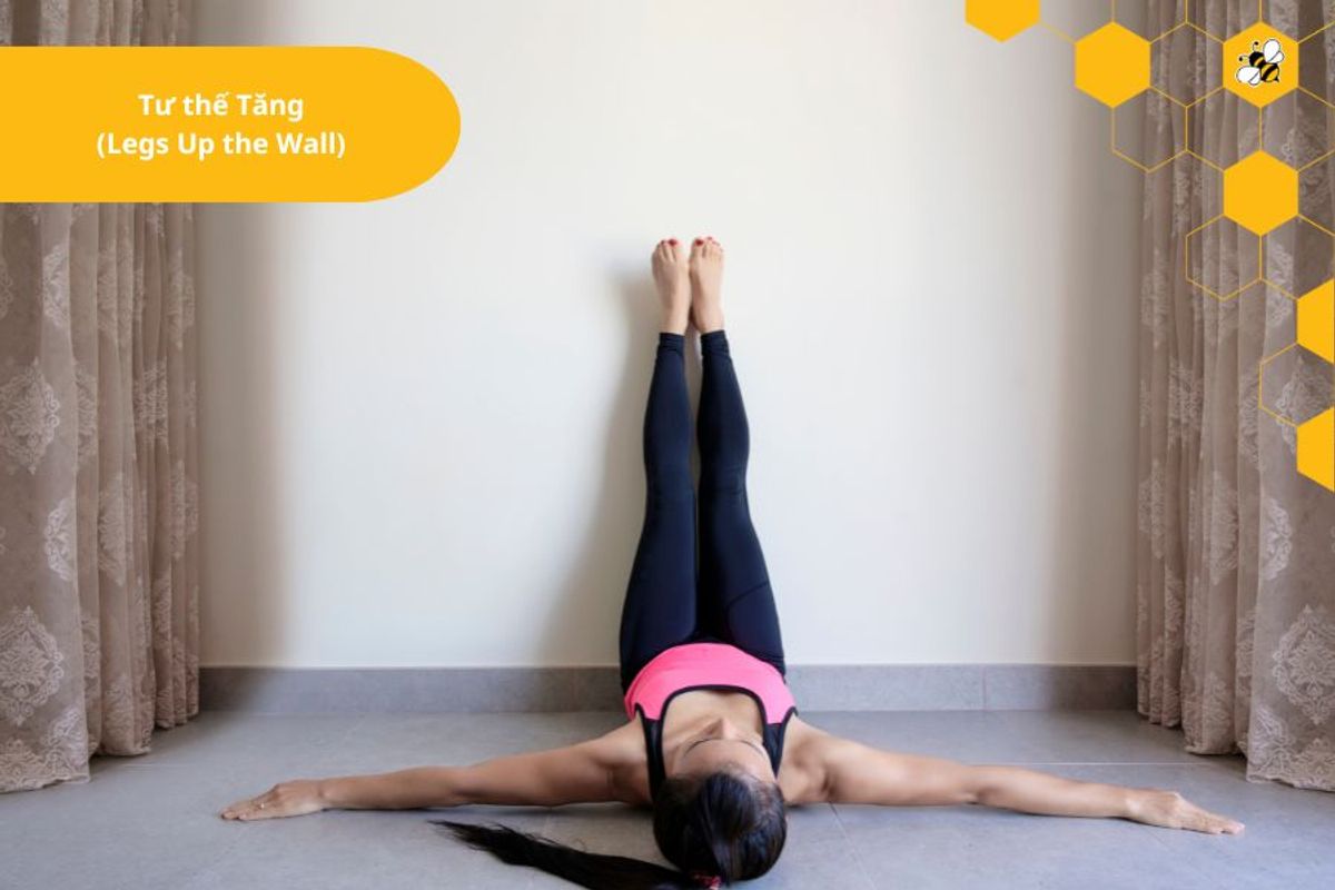 Tư thế Tăng (Legs Up the Wall)