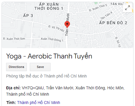 Yoga - Aerobic Thanh Tuyển