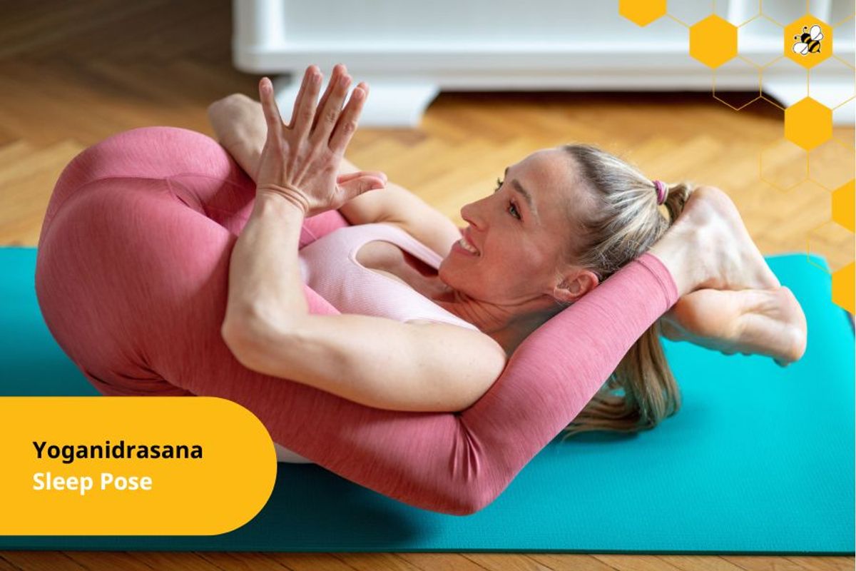 Yoganidrasana Sleep Pose