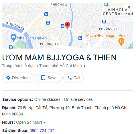 ƯƠM MẦM BJJ.YOGA & THIỀN