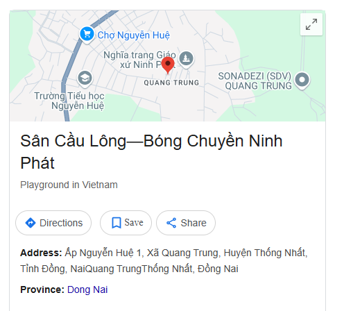 Sân Cầu Lông—Bóng Chuyền Ninh Phát