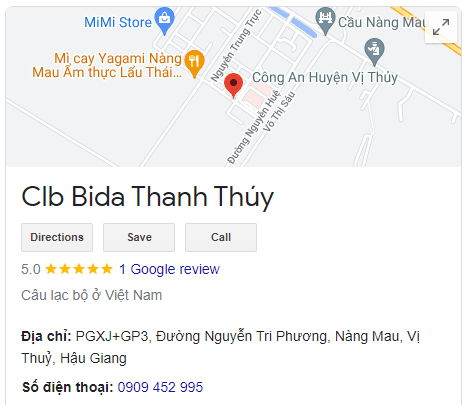 Clb Bida Thanh Thúy