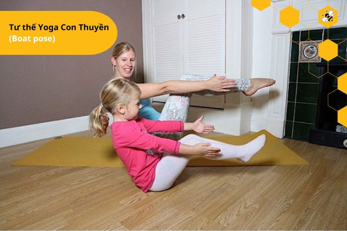 Tư thế Yoga Con Thuyền (Boat pose)
