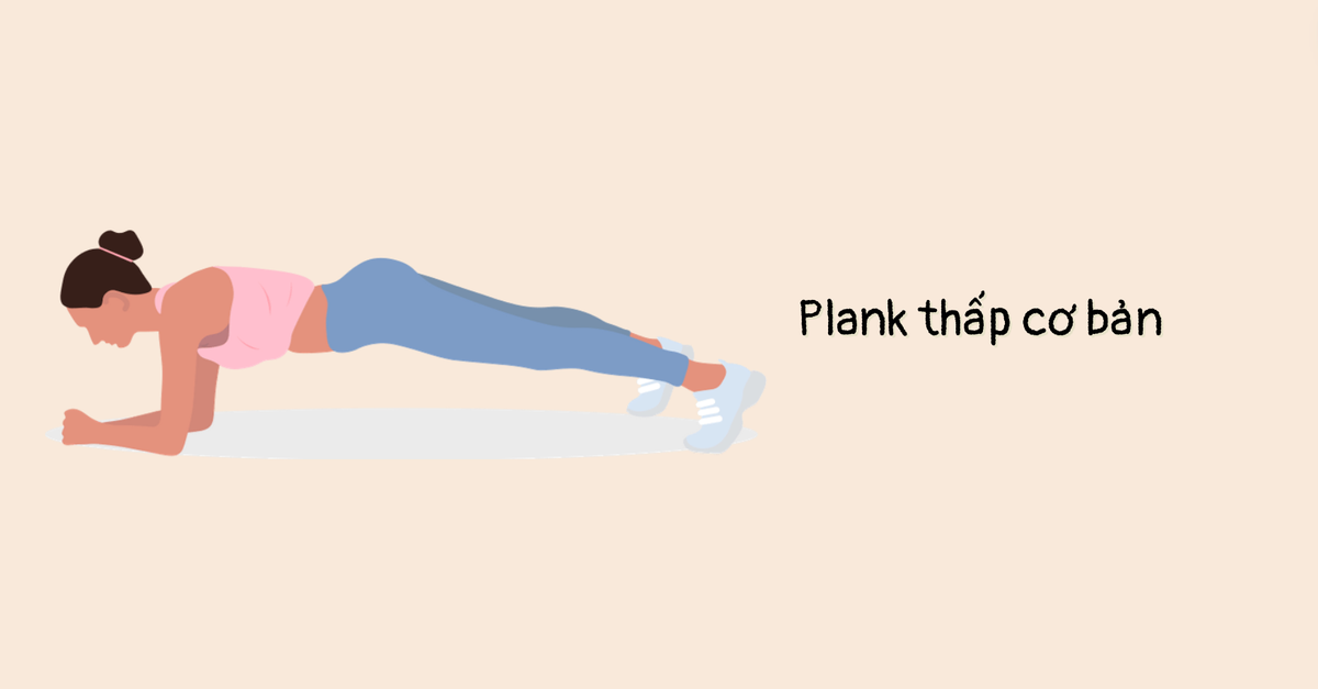 Tư thế Plank thấp