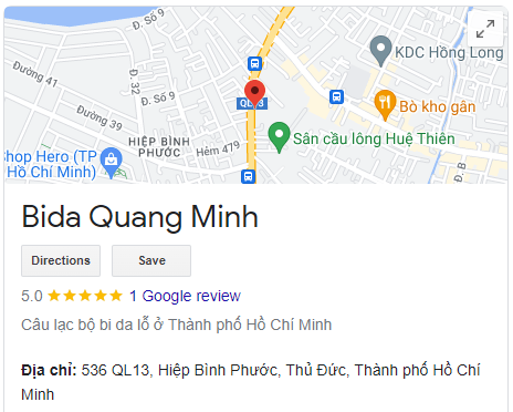 Bida Quang Minh