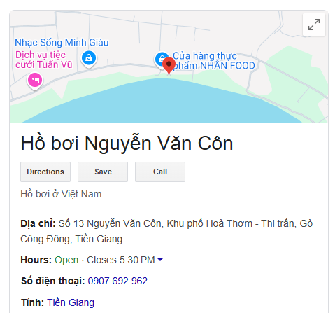 Hồ bơi Nguyễn Văn Côn