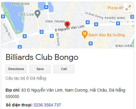 Billiards Club Bongo