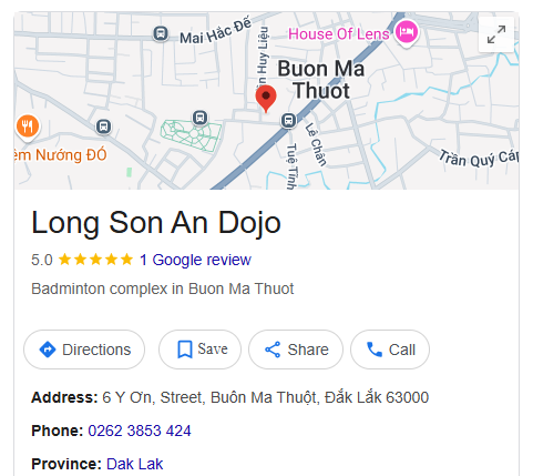 Long Son An Dojo