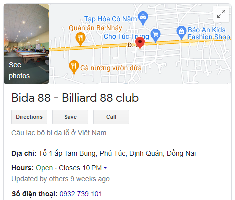 Bida 88 - Billiard 88 club