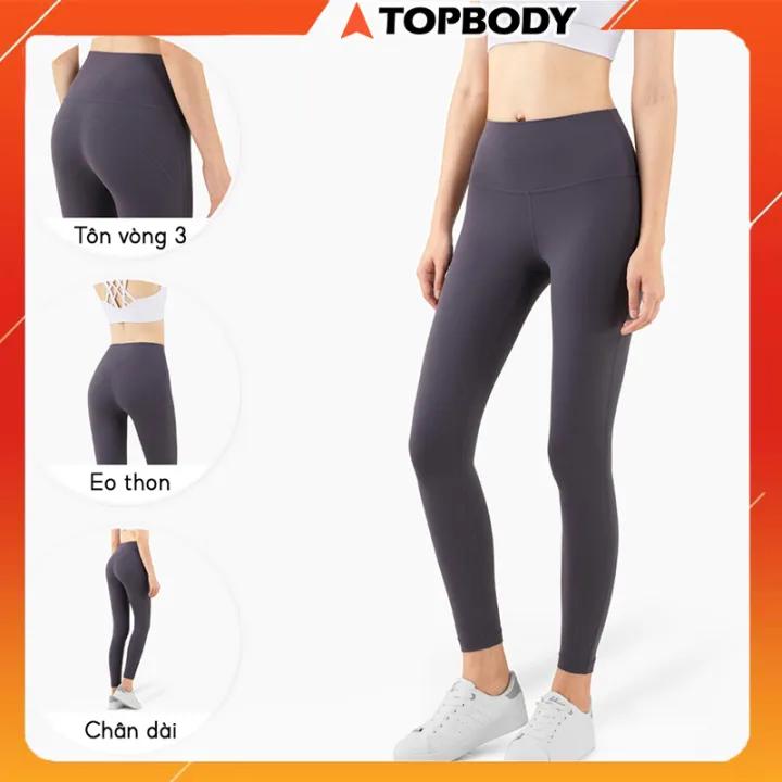 Quần tập Gym, tập Yoga thể thao TOPBODY nâng mông tôn dáng Cao Cấp- T1