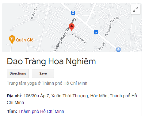 Đạo Tràng Hoa Nghiêm