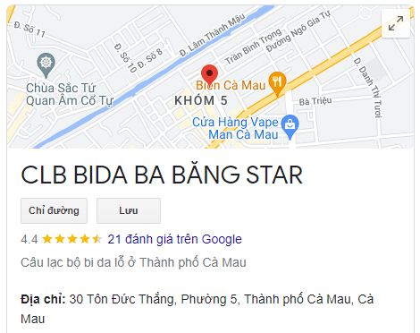 CLB BIDA BA BĂNG STAR