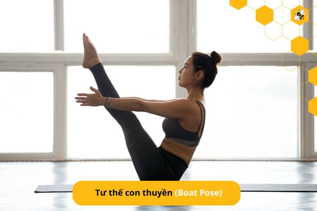 Tư thế con thuyền (Boat Pose)