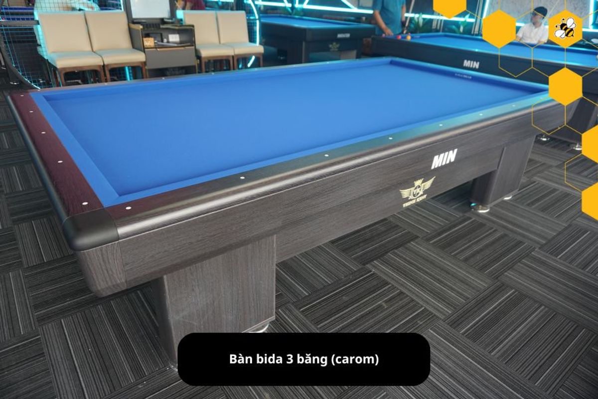 Bàn bida 3 băng (carom)