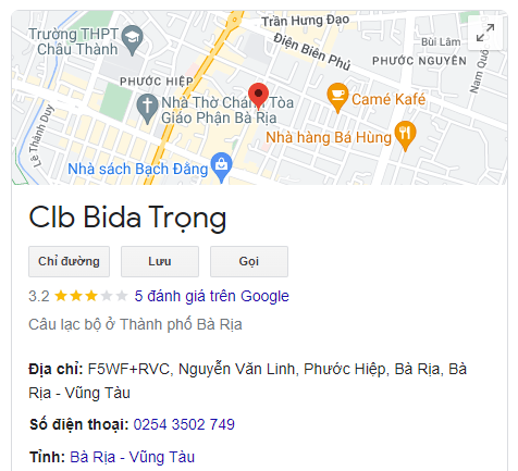 Clb Bida Trọng