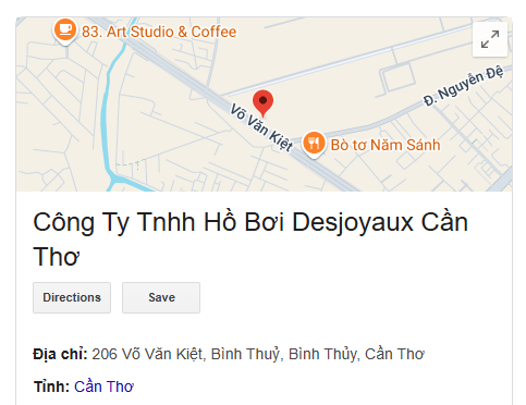 Công Ty Tnhh Hồ Bơi Desjoyaux Cần Thơ