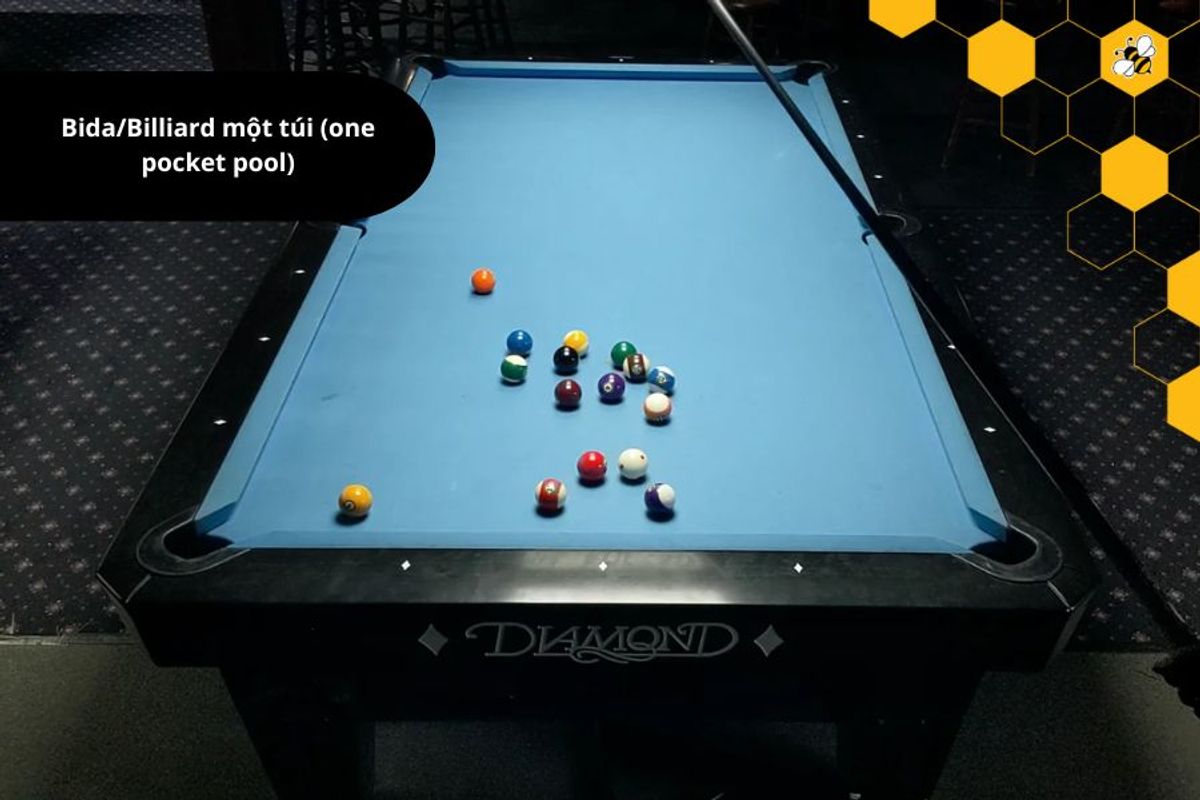 Bida/Billiard một túi (one pocket pool)