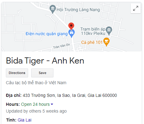Bida Tiger - Anh Ken