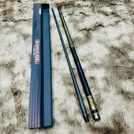 Cơ bida pool rhino Retro, cán full carbon, ngọn 12.5m, đầu cơ Time siêu mượt