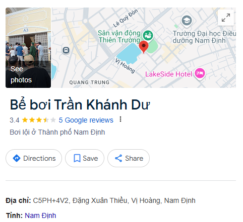 Bể bơi Trần Khánh Dư