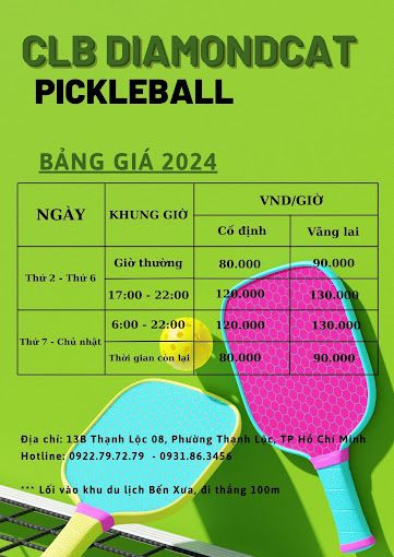 Pickleball & badminton Diamond Cat