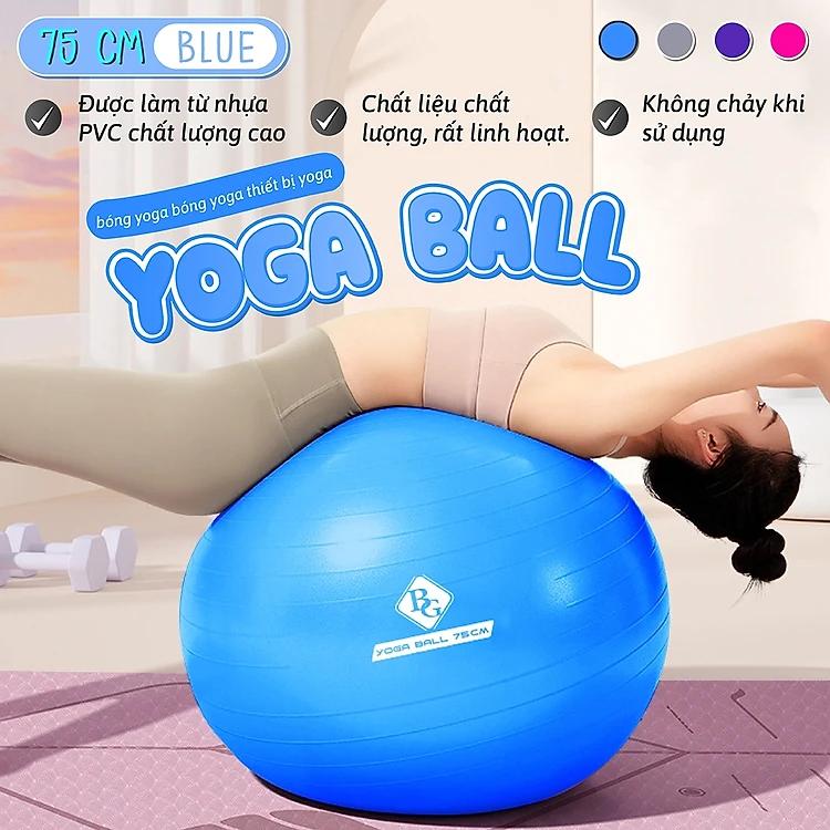 Bóng Tập Yoga 75cm-Bóng Tập Thể Hình