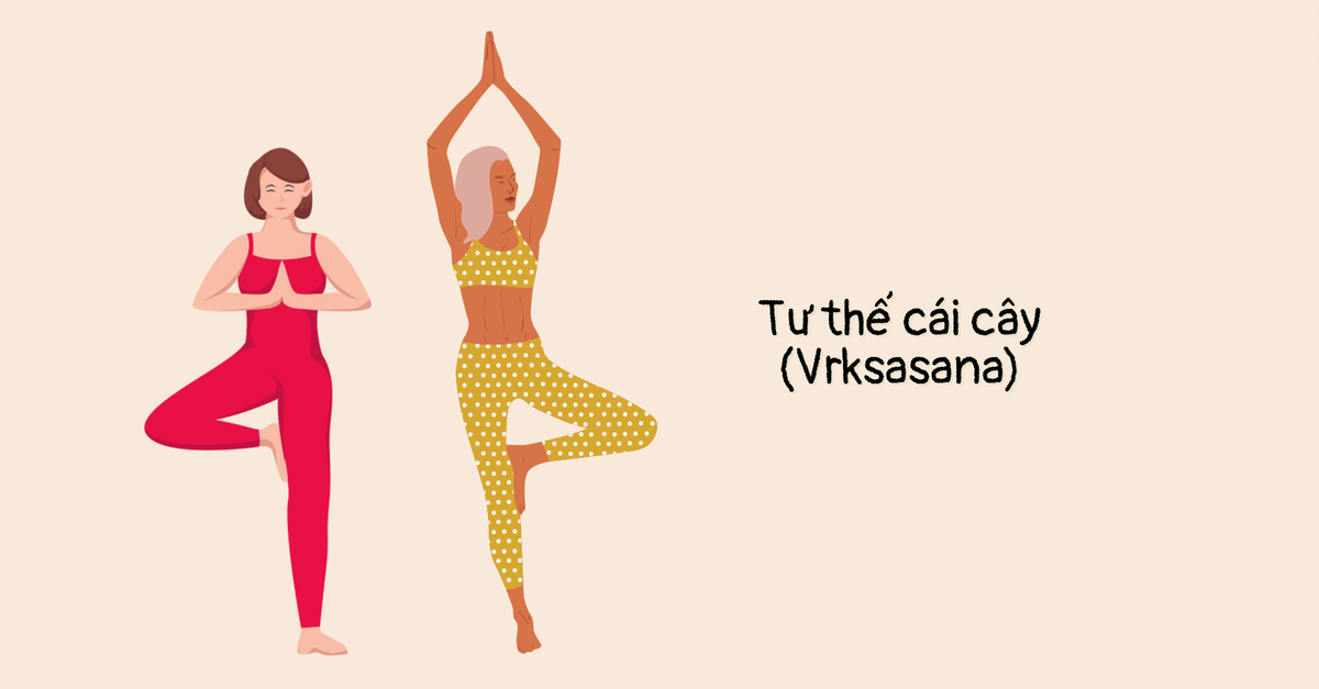 Tư thế cái cây (Vrksasana)