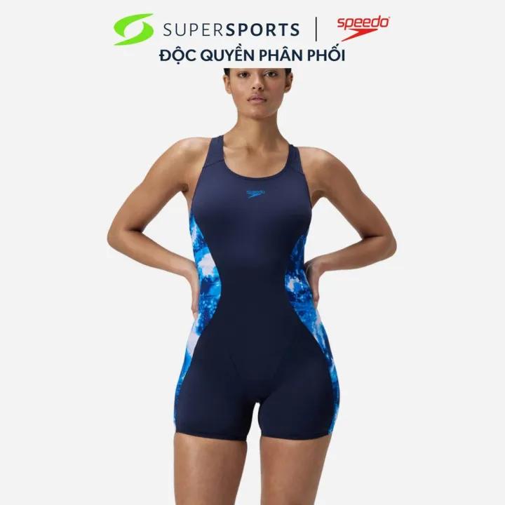 Đồ Bơi Một Mảnh Nữ Speedo Digital Printed - Xanh Navy