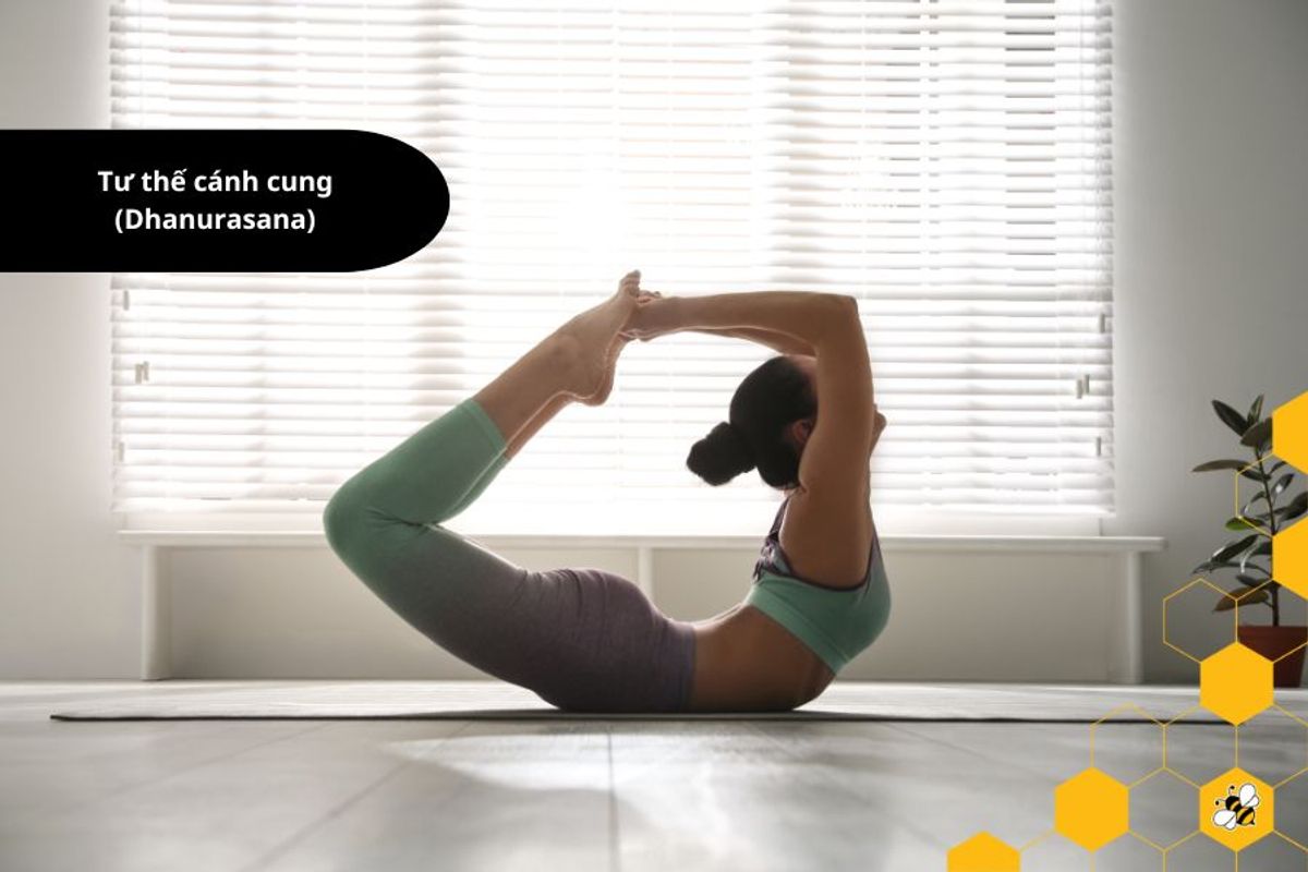 Tư thế cánh cung (Dhanurasana)
